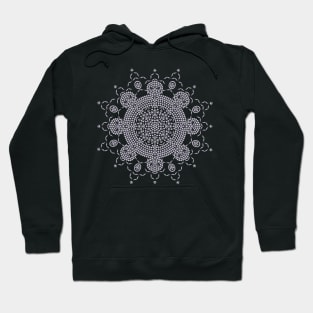 Dot Art meets Mandala Hoodie